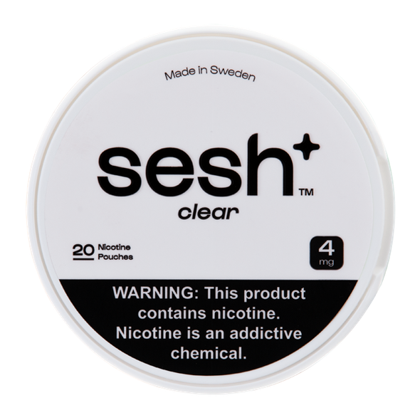 Sesh Clear Nicotine Pouches 4mg