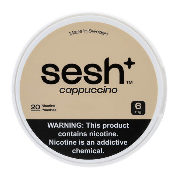 Sesh Cappuccino Nicotine Pouches 6mg
