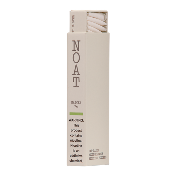 Noat Matcha Nicotine Pouches