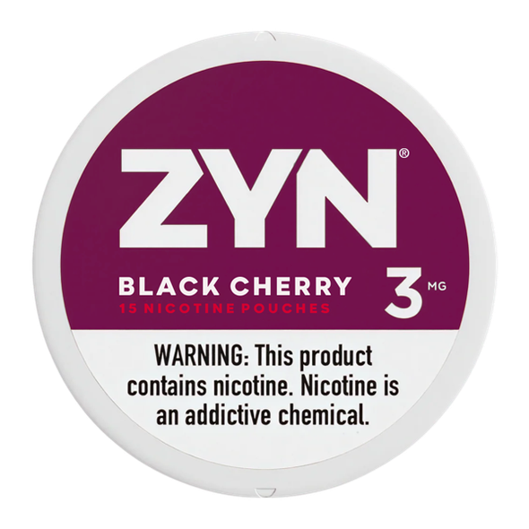 Black Cherry ZYN Pouches 3mg
