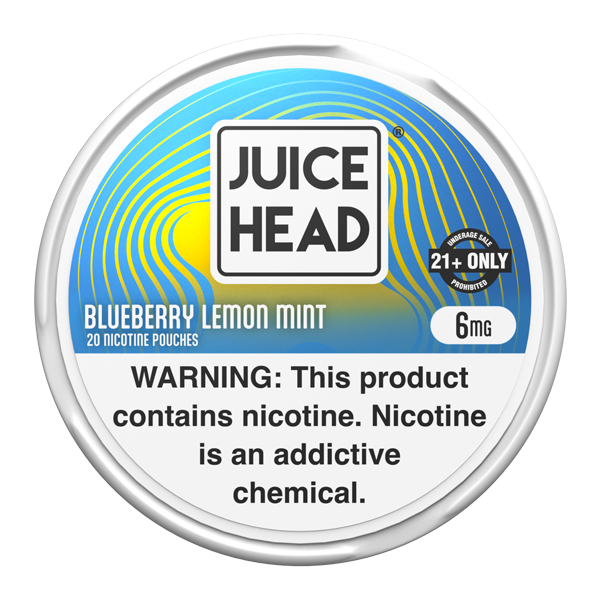 Juice Head Blueberry Lemon Mint Nicotine Pouches 6mg