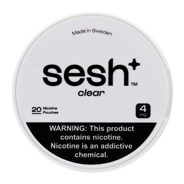 Sesh Clear Nicotine Pouches 4mg