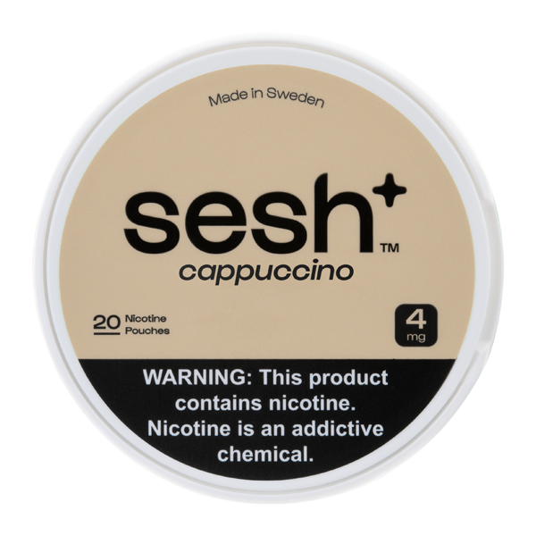 Sesh Cappuccino Nicotine Pouches 4mg