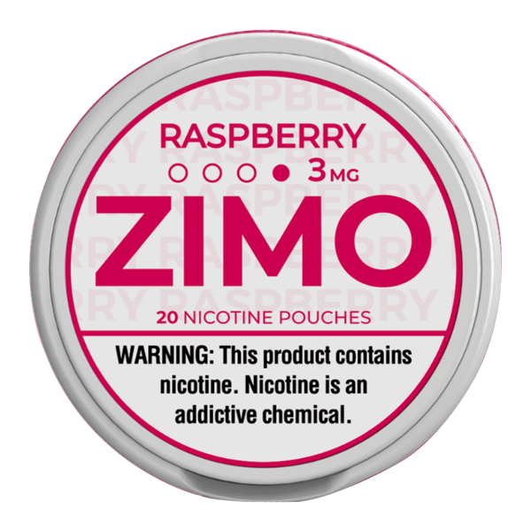 Zimo Raspberry nicotine pouch 3mg