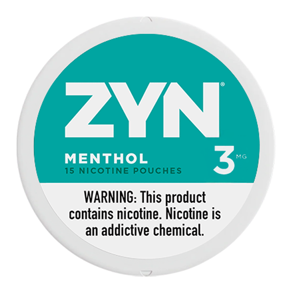 Menthol ZYN Pouches 3mg