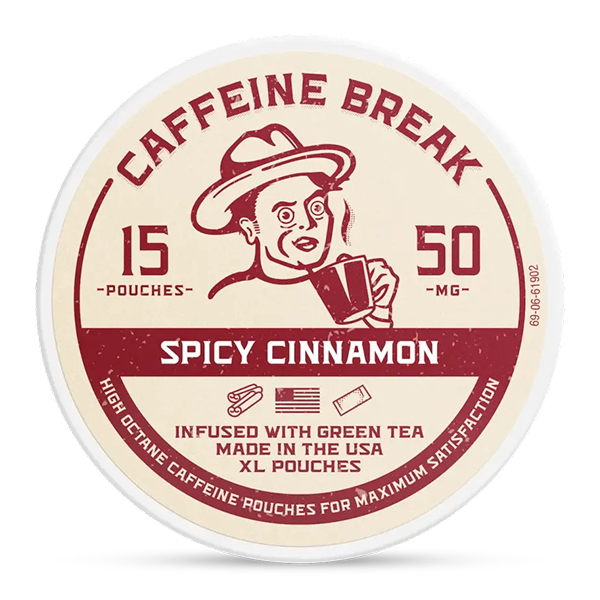 Spicy Cinnamon ALP Caffeine Break Pouches