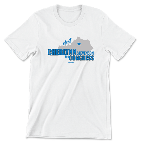 Cherlynn Stevenson (Unisex & Women's White Tee)