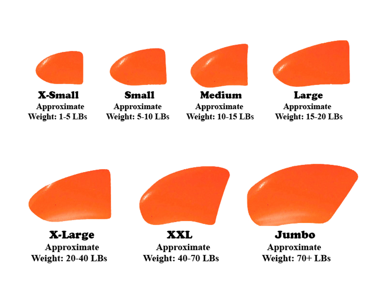 Tangerine Orange - Dog 20 Pack