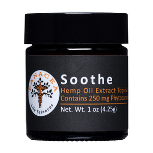 Panacea Life Sciences Soothe Salve CBD Full Spectrum Hemp Oil