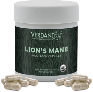 Verdant Leaf Capsules Lion’s Mane Mushroom