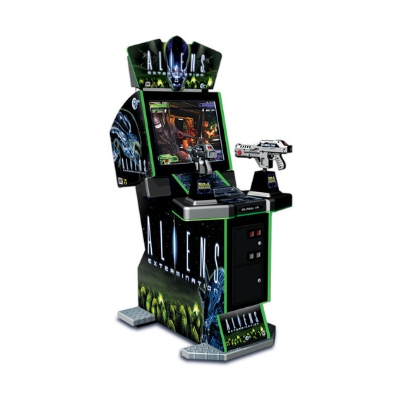 Aliens Extermination Right Side Panel Decal (AE-AW-04)