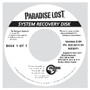 System Recovery Disk, Paradise Lost, Version 3.04, (G31) (050-0211-01)