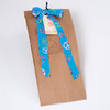 Gift Bag for Eco Friendly Dogs: Large Organic Cotton Tug and gluten free natural dog treats. Made in the USA. Plastic and Dye free dog toys. 