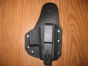 GLOCK IWB small print hybrid holster Kydex/Leather