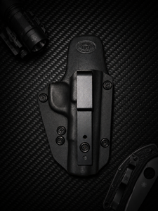 1911 IWB Kydex/Leather Hybrid Holster small print with adjustable retention