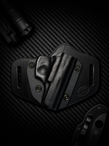 Bersa OWB Kydex/Leather Hybrid Holster with adjustable retention