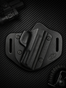 Diamondback IWB Kydex/Leather Hybrid Holster with adjustable retention