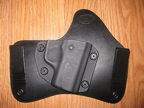 KAHR IWB Kydex/Leather Hybrid Holster with adjustable retention