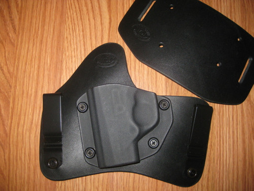 HONOR DEFENSE IWB/OWB standard hybrid leather\Kydex Holster (Adjustable retention)