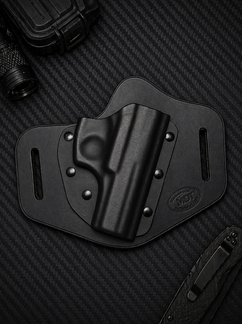 HONOR DEFENSE OWB standard hybrid leather\Kydex Holster (fixed retention)