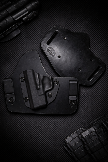 PSA IWB/OWB standard hybrid leather\Kydex Holster (Adjustable retention)