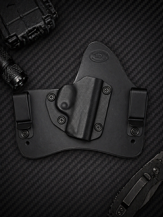 SMITH & WESSON IWB standard hybrid leather\Kydex Holster (Adjustable retention)