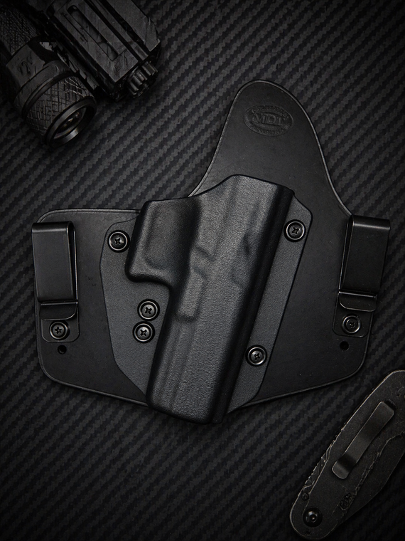 AREX IWB standard hybrid leather\Kydex Holster (Adjustable retention)