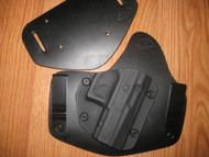 SMITH & WESSON IWB/OWB standard hybrid leather\Kydex Holster (Adjustable retention)