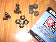 Adjustable OWB retention holster complete hardware replacement kit