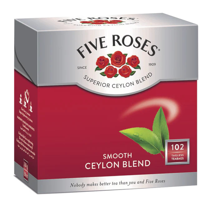 Five Roses Tea 102 Bags - Angus Biltong