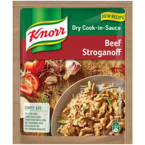 Knorr Beef Stroganoff Dry Cook-In-Sauce 48g