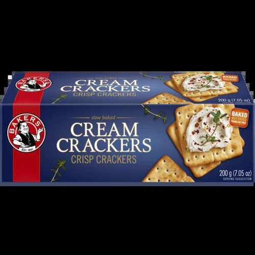 Bakers Cream Cracker 200g