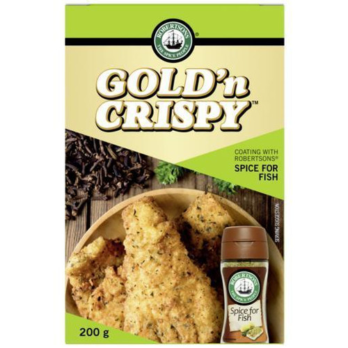 Robertsons Gold 'n Crispy w/Spice for Fish 200g