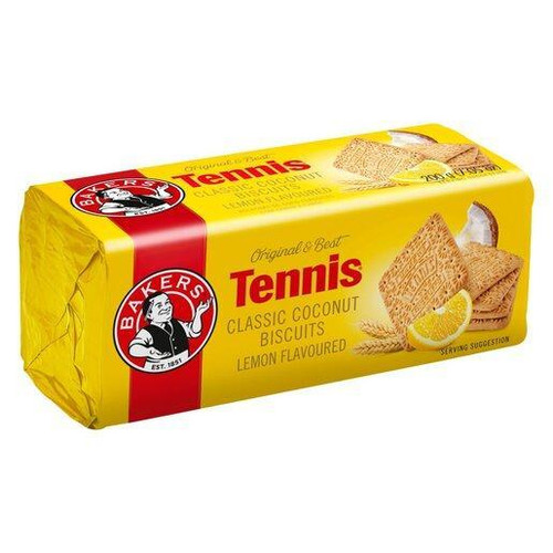 Bakers Tennis Biscuit Lemon 200g