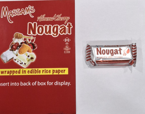 Massam's Almond Cherry Nougat