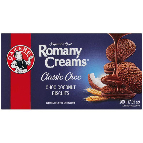 Bakers Romany Creams Classic Choc 200g