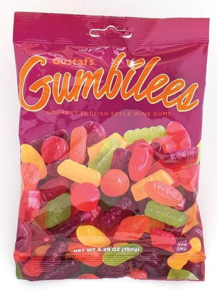 Gustafs Gumbilees English Wine Gum