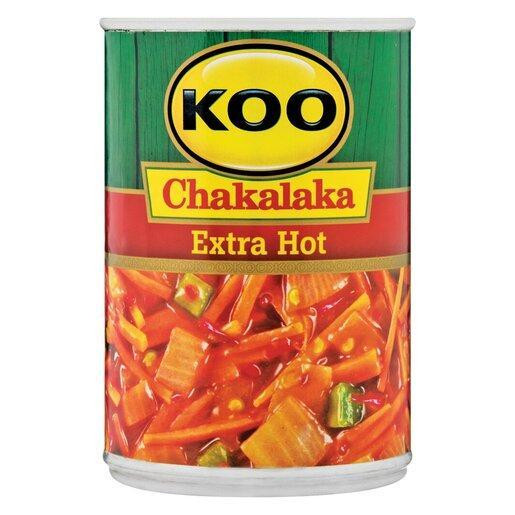 Koo Chakalaka Extra Hot 410g