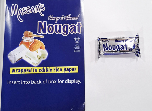 Massam's Honey Almond Nougat 25g