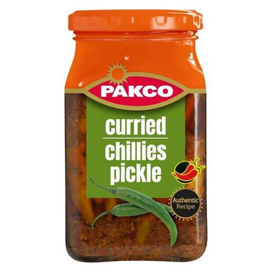 Pakco Pickles Curried Chilies 325g