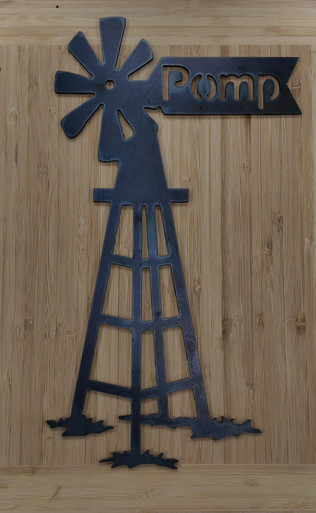 Metal Windmill
