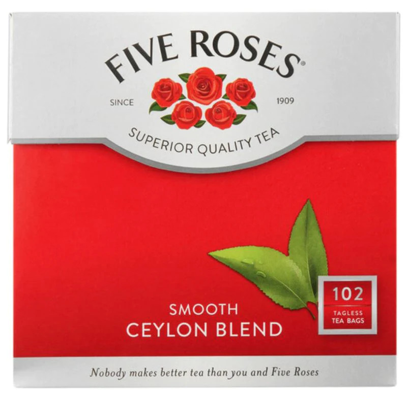 Five Roses Tea 102 Bags | Angus Biltong