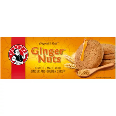 Bakers Ginger Nuts 190g