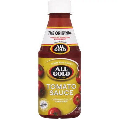 All Gold Tomato Sauce Squeeze 500ml