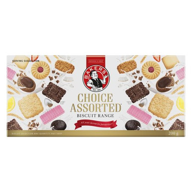 Bakers Choice Assorted Biscuits 200g
