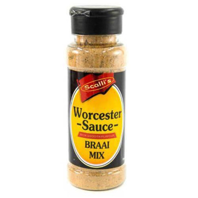 Scalli's Worcester Sauce Braai Mix 200ml