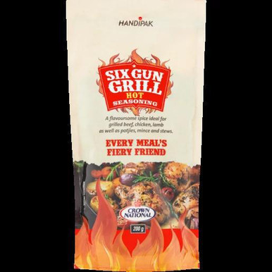 Six Gun Grill Hot Seasoning 200g