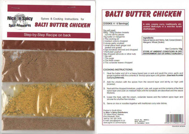 Nice 'n Spicy Balti Butter Chicken