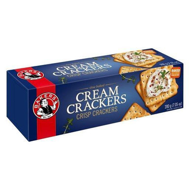 Bakers Cream Cracker 200g