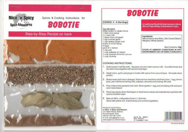 Nice 'n Spicy Bobotie